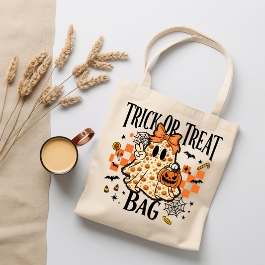 Trick or Treat Bag Halloween Tote