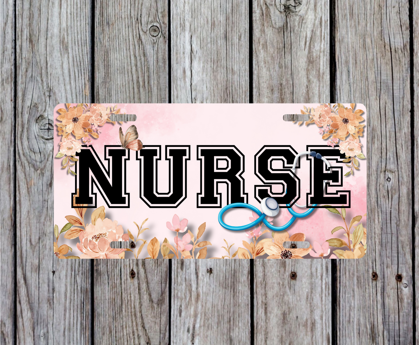 Nurse License Plate