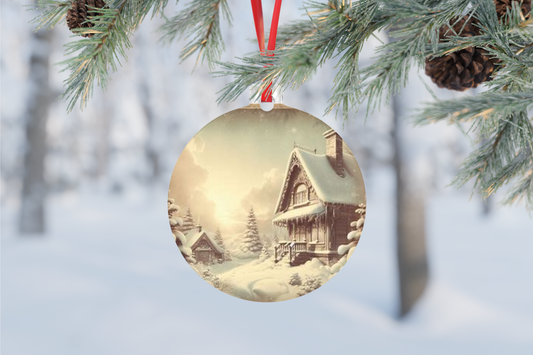 Timeless Winter Wonderland Ornament