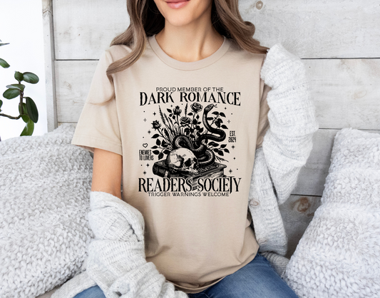 Dark Romance Readers Society T-Shirt