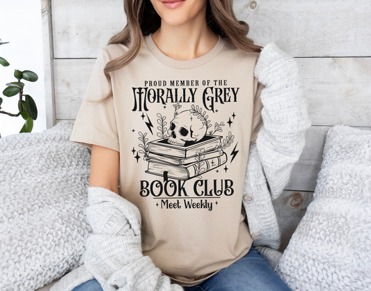 Morally Grey Book Club T-Shirt