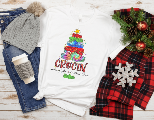 Crocin' Around the Christmas Tree T-Shirt