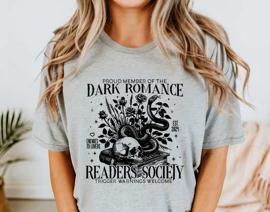 Dark Romance Readers Society T-Shirt