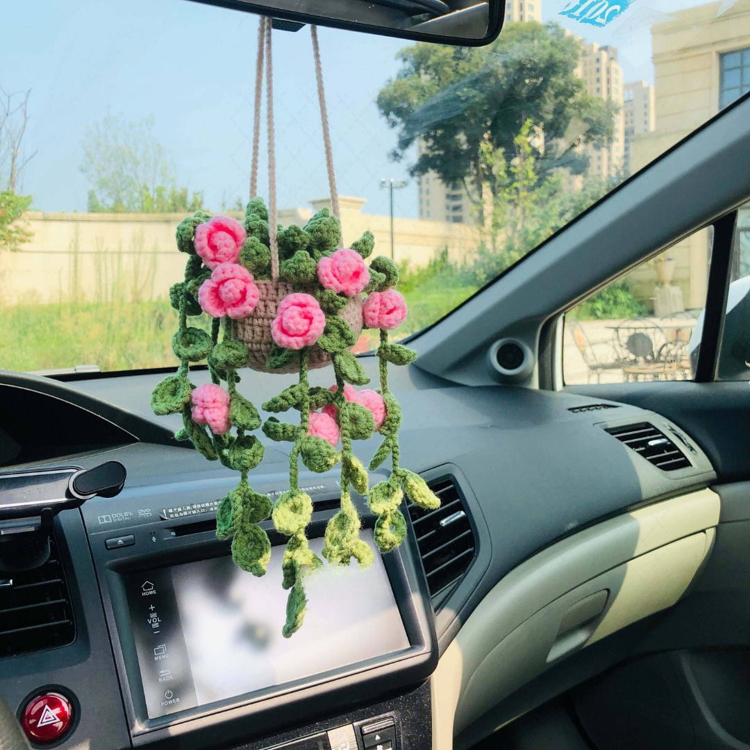 Rosy Vine Basket