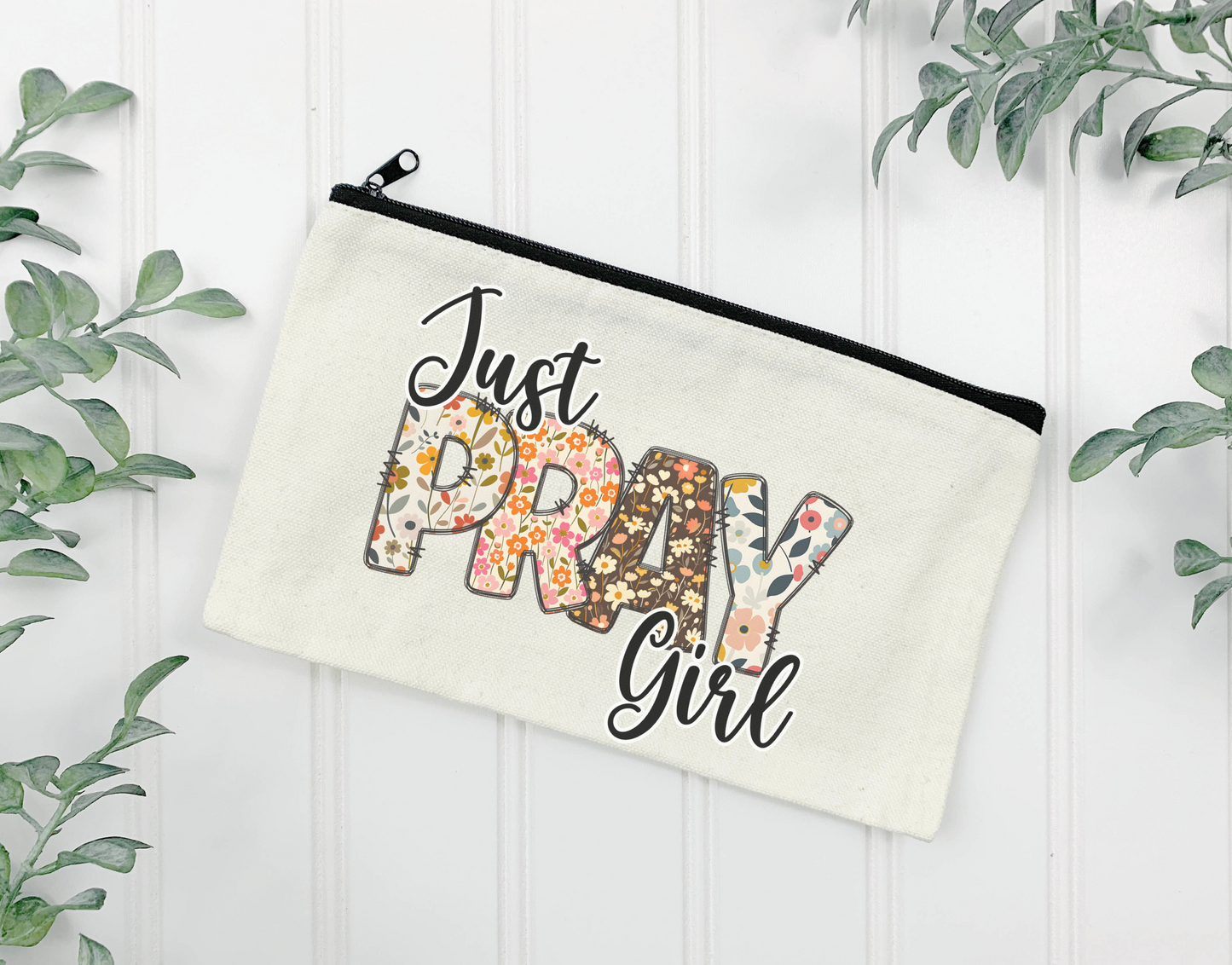 Just Pray Girl Cosmetic Bag