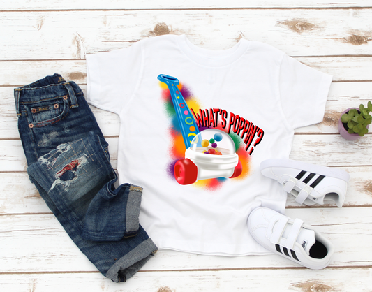 What's Poppin Toddler T-Shirt