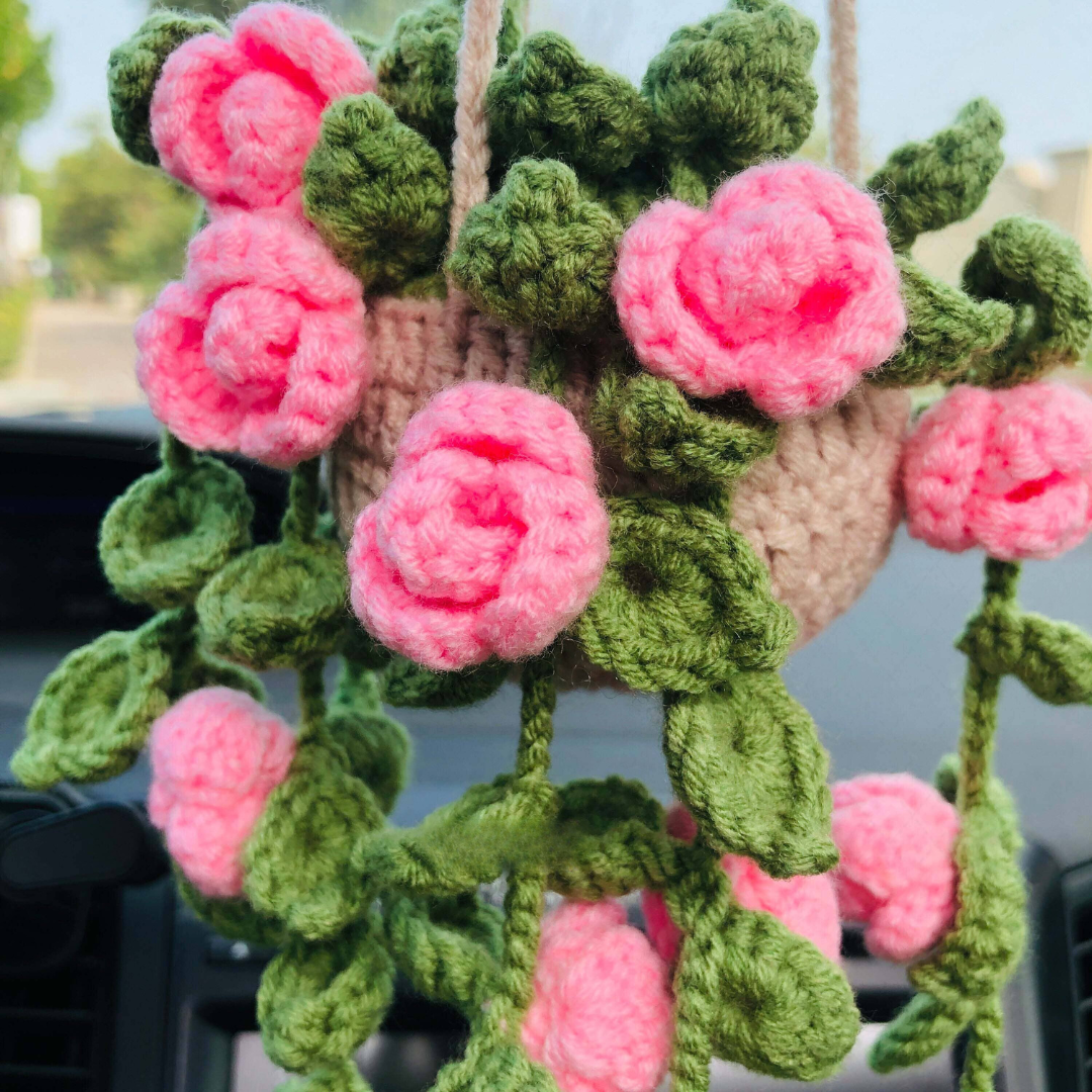 Rosy Vine Basket