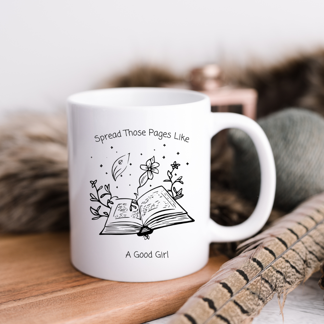 Spread Those Pages 11 oz Mug