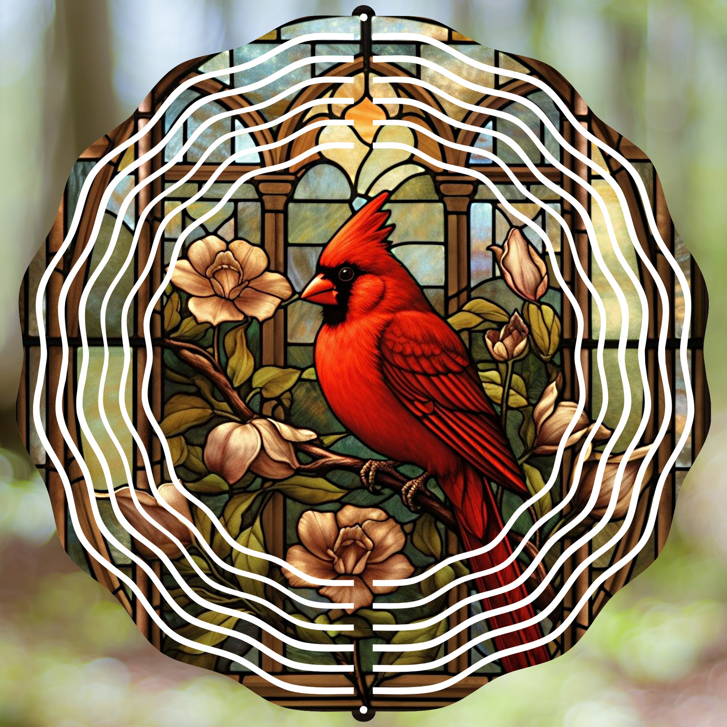 Cardinal Wind Spinner