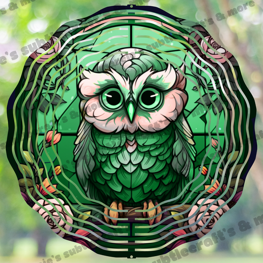 Owl Wind Spinner