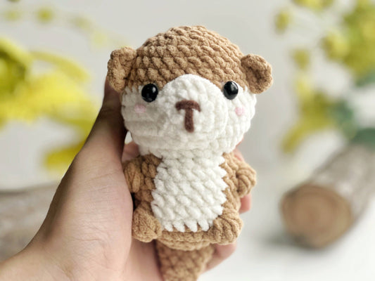 Crochet Otter Sweier Plushie