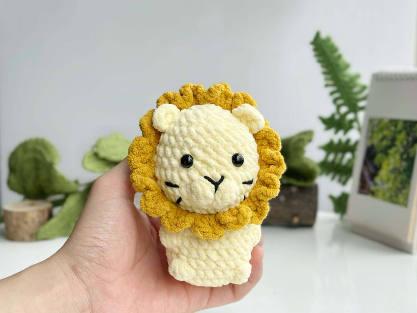 Crochet Lion Plushie