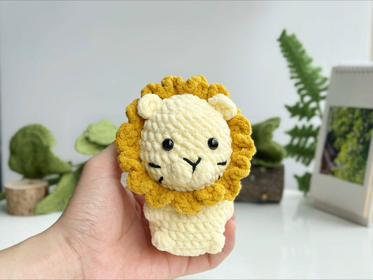 Crochet Lion Plushie