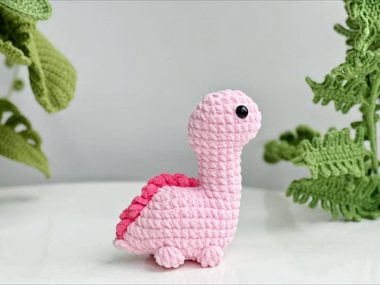 Handmade Crochet Brachiosaurus Plushie: A Delightful Companion for Dino Lovers