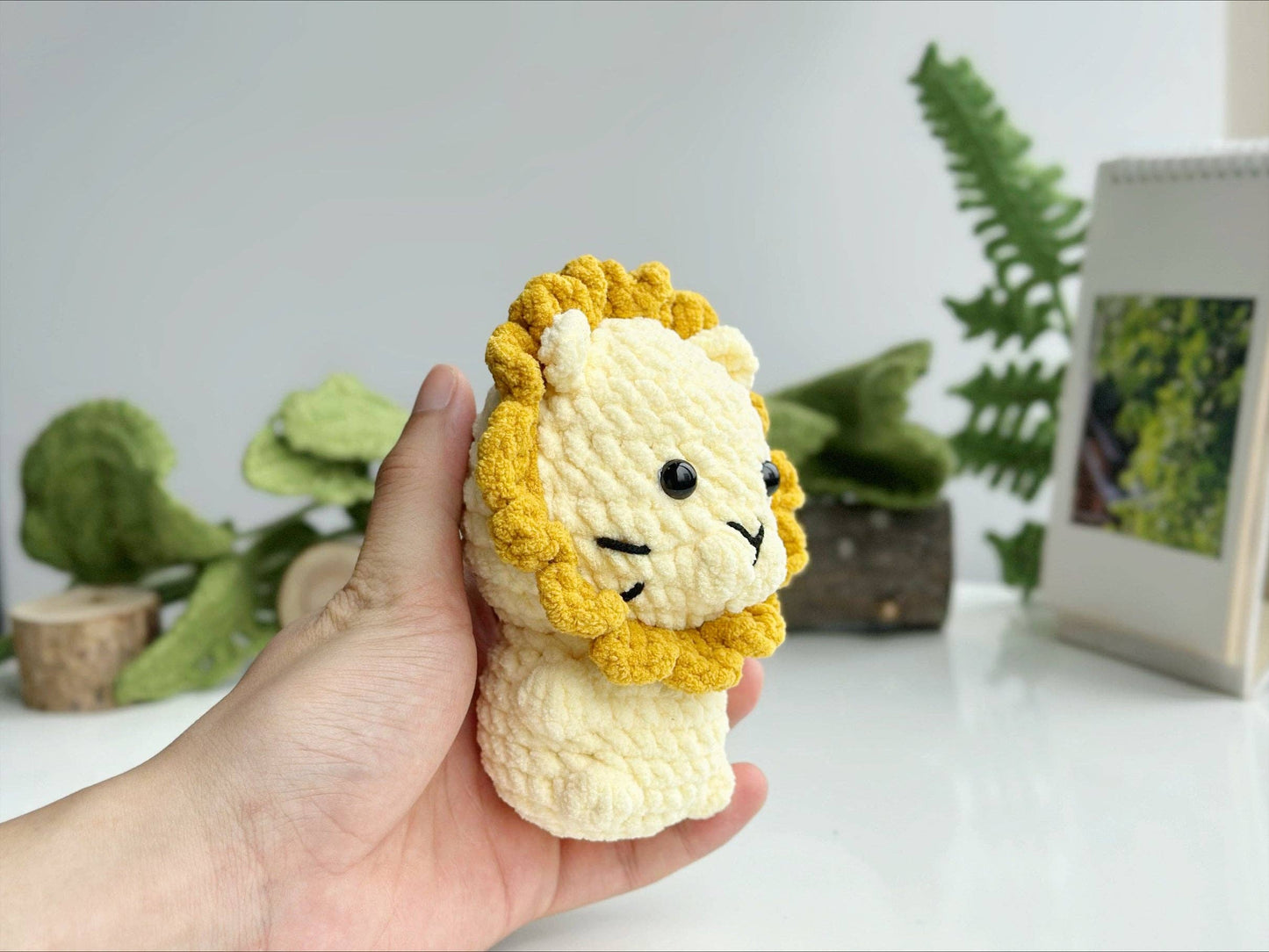 Crochet Lion Plushie