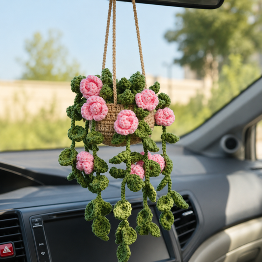 Rosy Vine Basket
