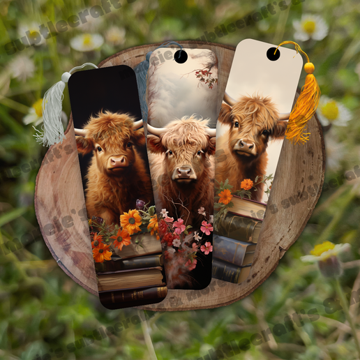 Highland Cow Bookmark(s)