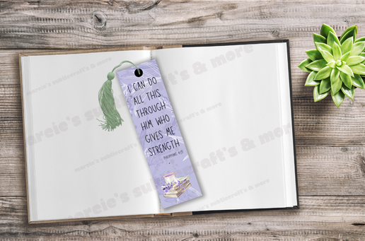 I Can Do All Things Bookmark