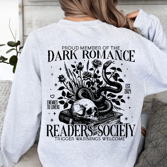 Dark Romance Reader Society Sweatshirt