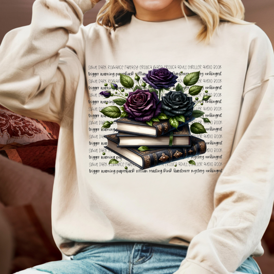 Dark Romance Smut Book Sweatshirt